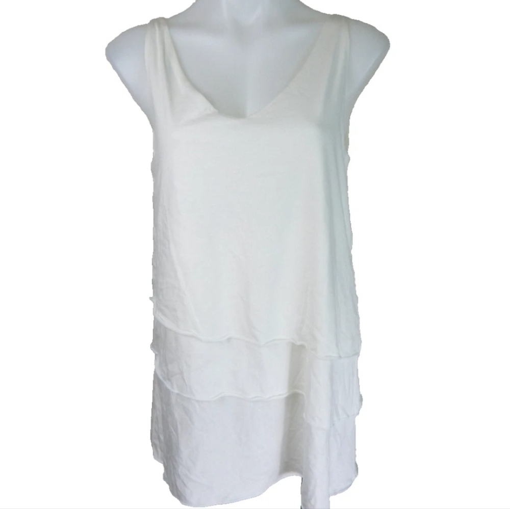 Garnet Hill Tiered Tunic Tank